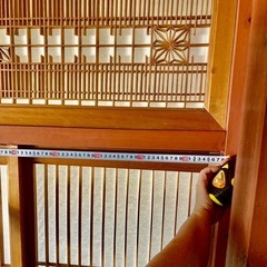 古い建具　
障子戸一式（7月まで）の画像