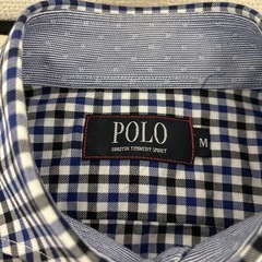 POLO BCS ギンガムチェックシャツの画像