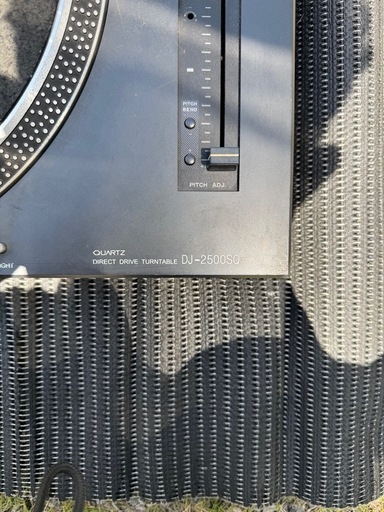 KIKUTANI ターンテーブル DJ-2500SQ (yuu Kama) 下溝の