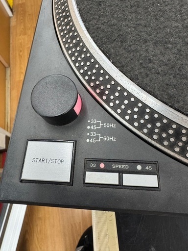 KIKUTANI ターンテーブル DJ-2500SQ (yuu Kama) 下溝の