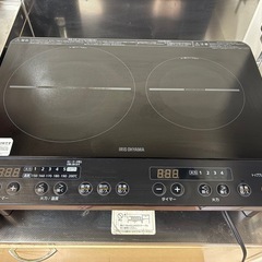 IH　2口コンロ
