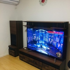 【無料】大型テレビ台(テレビボード)譲ります！