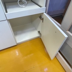 【リサイクルサービス八光】幅90㎝　パモウナ　食器棚　GS-S900Rの画像