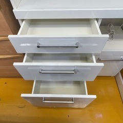 【リサイクルサービス八光】幅90㎝　パモウナ　食器棚　GS-S900Rの画像