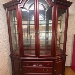 アンティーク食器棚