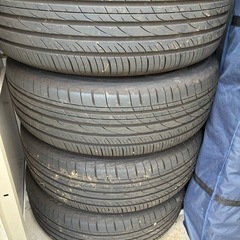 ホイール付きタイヤ17インチ4本の画像