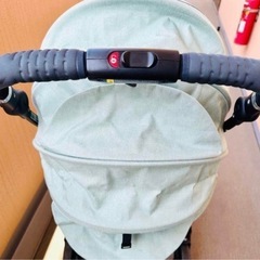 ピジョン　ランフィーリノン　ベビーカー　おまけ付き　限定カラー　グリーン　の画像