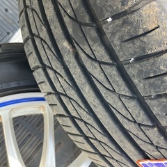 16インチ　PIAA  レアな軽量！白ホイール1台分の画像