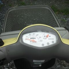 SUZUKI Let'4 Basket レッツ4 バスケット (CA43A) イエロー・インジェクションの画像