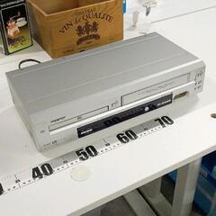0628-115 三菱 DVDプレーヤー 一体型ビデオデッキ D...