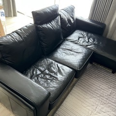 【ジャンク品】３人掛けソファ