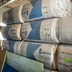 米軍仕様・訳あり・大量・断熱材　ecobatt KNAUF insulation引き取り限定の画像