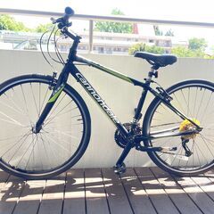 cannondale Quickクロスバイク black タイヤ700cc 27段変速　引取専用の画像