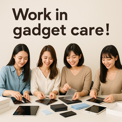 【手先が器用な方歓迎】【デバイスをキレイに♪】iPadフィルム貼...