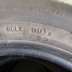 無料タイヤ　195/65R15②【1917】の画像