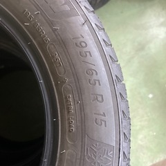 無料タイヤ　195/65R15②【1917】の画像
