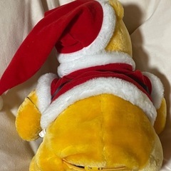 くまのプーさん　クリスマスサンタの画像