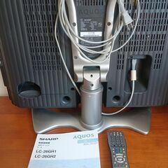【動作品】SHARPシャープ AQUOSアクオス 液晶テレビ  26 型の画像