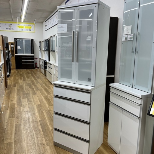 食器棚/ホワイト ソフトクローズのご紹介！