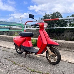 実働 サリアン ヤマハ 14T 原付 スクーター 富山発 レトロ 旧車 個性的な一台!! メーター表示50kmまで確認 ★県内最短当日配送可能 2ストの画像