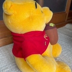 くまのプーさん　大きめぬいぐるみの画像