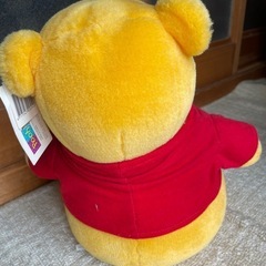 くまのプーさん　大きめぬいぐるみの画像