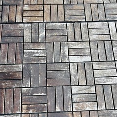IKEA ウッドデッキ　RUNNEN屋外用の画像