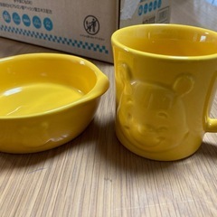プーさん　食器セットの画像