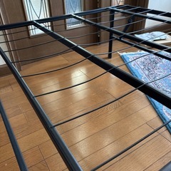 シングルパイプベッド　折りたたみ 2個の画像
