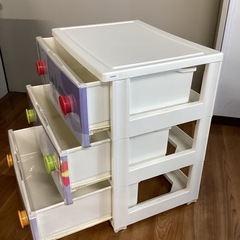プラチェスト【町田市再生家具】250953の画像