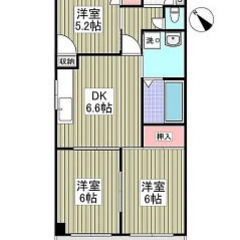 💚💛フリーレント1ヶ月付き💛💚敷礼ゼロ✨角部屋🌈北越谷駅徒…