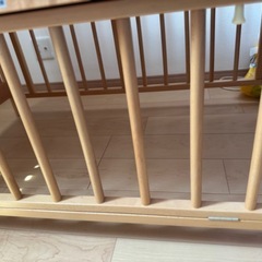 miki houseベビーベッドの画像