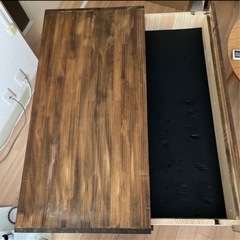 【急募】木製３段キャビネット　差し上げますの画像