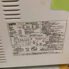 0628-155 2010年製　SANYO　オーブンレンジの画像