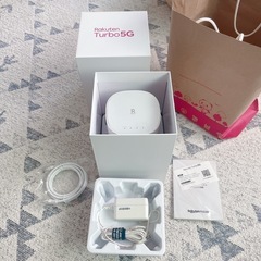 【値下しました】楽天 Turbo 5G ルーター Wi-Fi 美品の画像