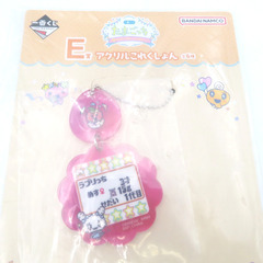 BANDAI (バンダイ) たまごっち「 スイングケース」「一番くじ E賞 アクリルこれくしょん/F賞 ラバーチャーム/G賞 フォンタブ＆デコステッカーセット」 未使用品の画像