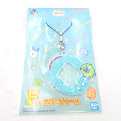 BANDAI (バンダイ) たまごっち「 スイングケース」「一番くじ E賞 アクリルこれくしょん/F賞 ラバーチャーム/G賞 フォンタブ＆デコステッカーセット」 未使用品の画像