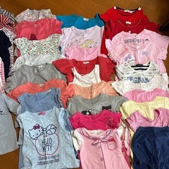 子供用長袖、半袖Tシャツの画像