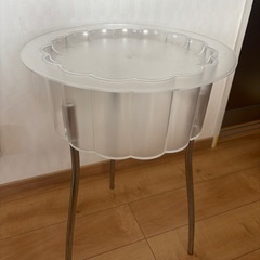 IKEA - 廃盤品 サイドテーブル HATTEN イケア 収納付きテーブル