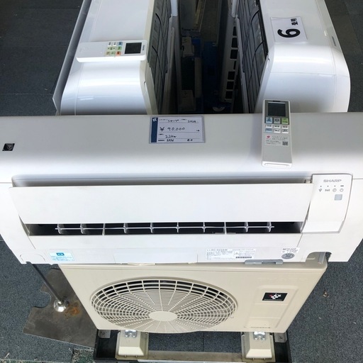 シャープ　2024年製2.2kw　エアコン