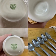 ニッコー　ダブルフェニックス　花柄ティーカップセット ビンテージの画像