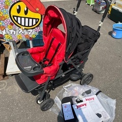joovy 2人乗り ベビーカー カブース ウルトラライト グラ...