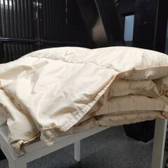 ダウン70% 羽毛　掛け布団　シングル　5枚セットの画像