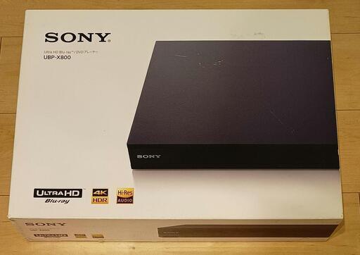 福袋 セール 極美品☆ソニー 4K Ultra HD ブルーレイプレーヤー UBP-X800_ プレーヤー