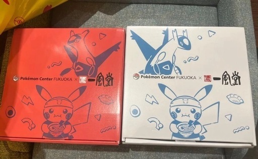 手渡し限定　定価でお譲りします。ポケモンセンターフクオカ　一風堂　どんぶり