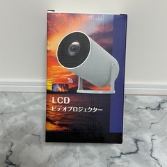 【新品】プロジェクター ブラック　Android tv 家庭用　ワイヤレスの画像