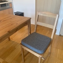 【値下げ】ダイニングテーブル・チェアセット (dining table set)の画像