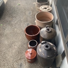 醤油瓶、火鉢など(取引先決定)の画像