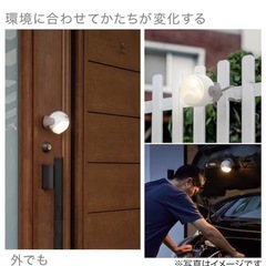 ニトリ 室内・屋外兼用電池式センサーライト授乳用ライトの画像