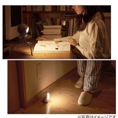ニトリ 室内・屋外兼用電池式センサーライト授乳用ライトの画像